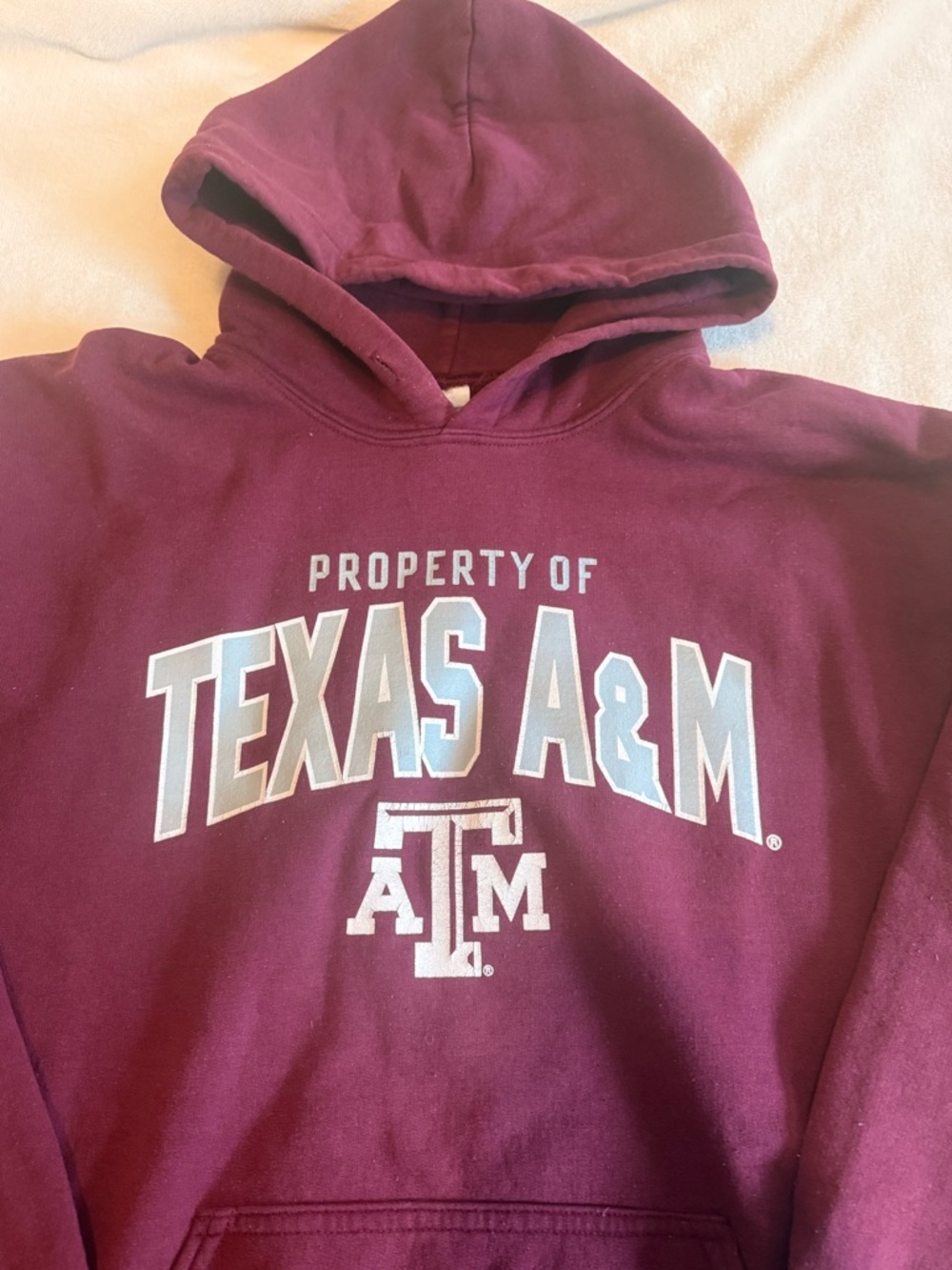 Gildan Maroon Texas A&M Hooded Sweatshirt